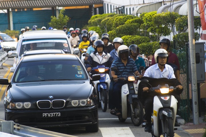 Penang Ferry Traffic